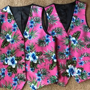 J Ferrar Floral Vest (small and medium)